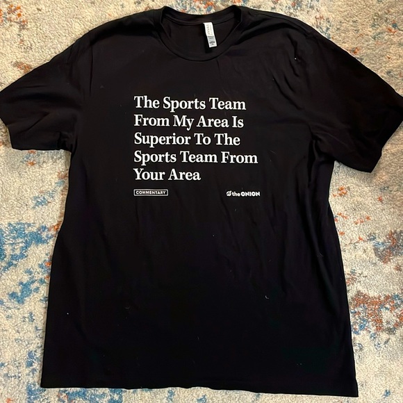 Funny Sports Fan Tee Shirt - Picture 1 of 2